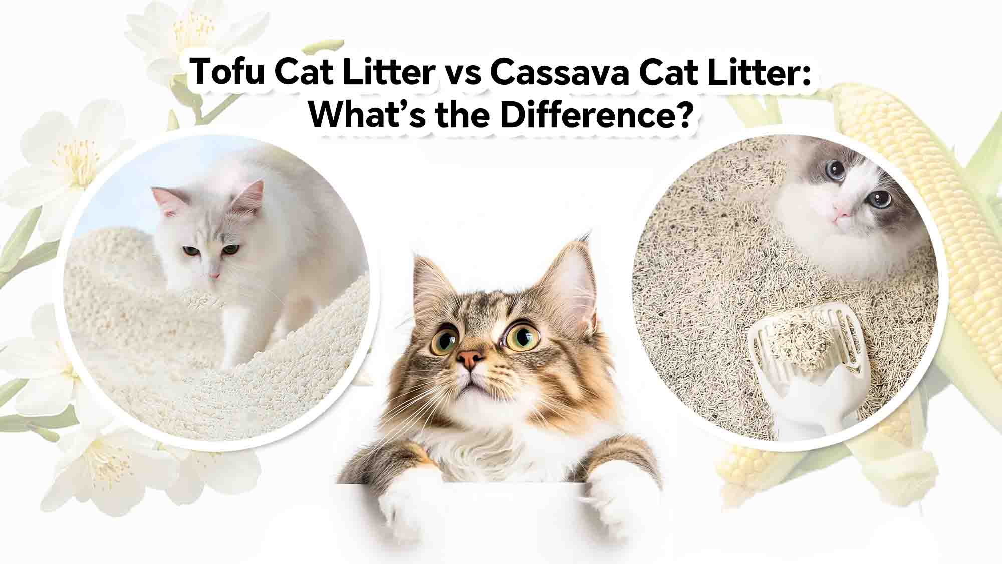 Tofu vs Cassava Cat Litter: Which One Is Right for Your Cat?