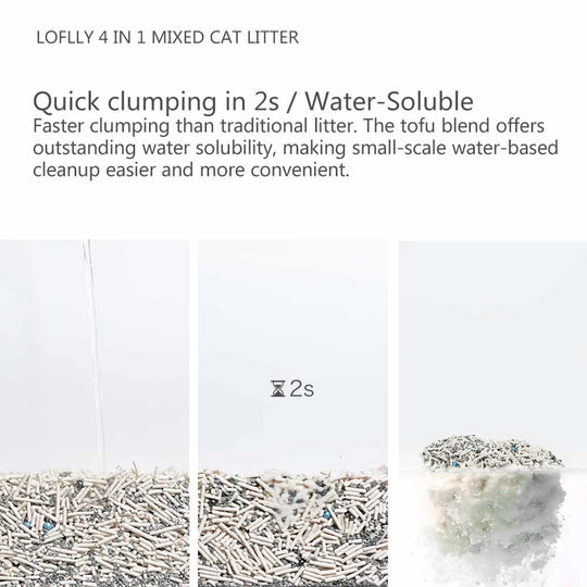 4 In 1 Mixed Cat Litter