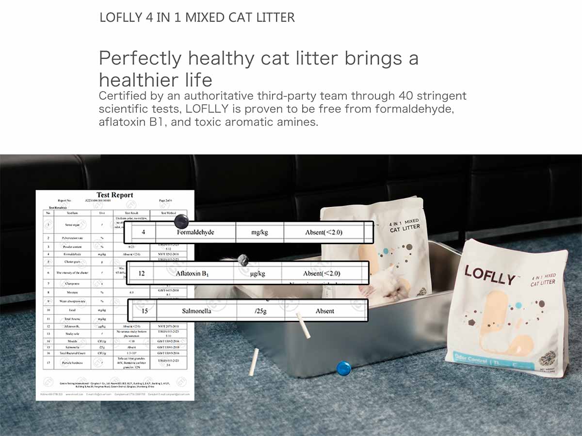 4 In 1 Mixed Cat Litter