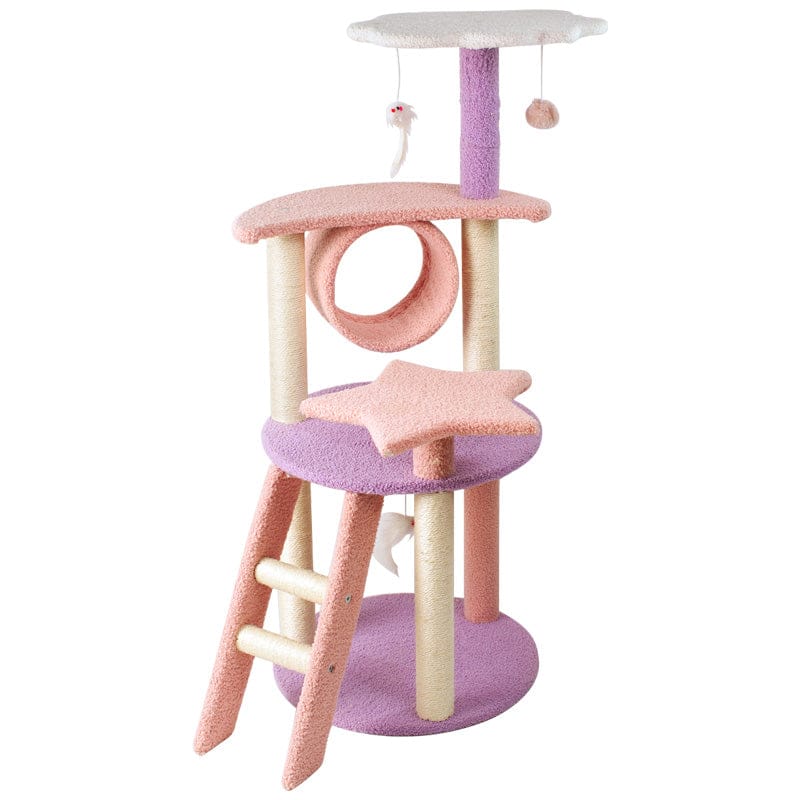 pink Star Cat Tree