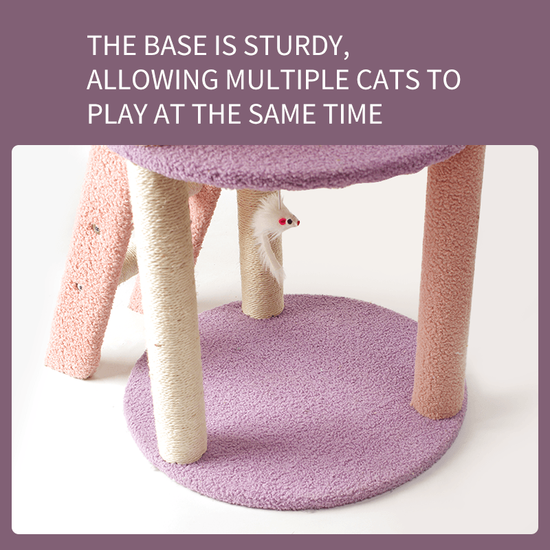 pink Star Cat Tree