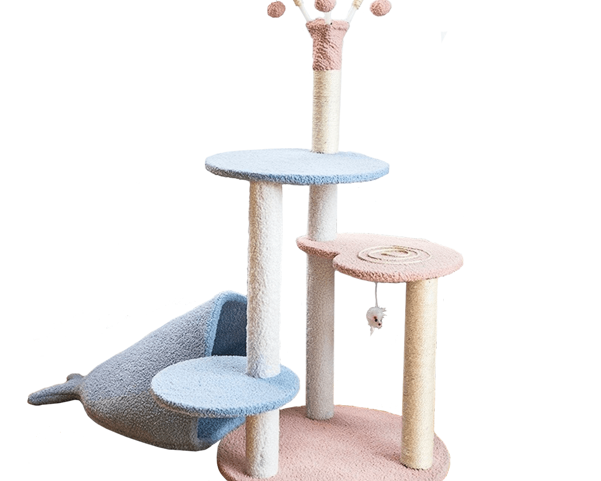 Whale Cat Tree